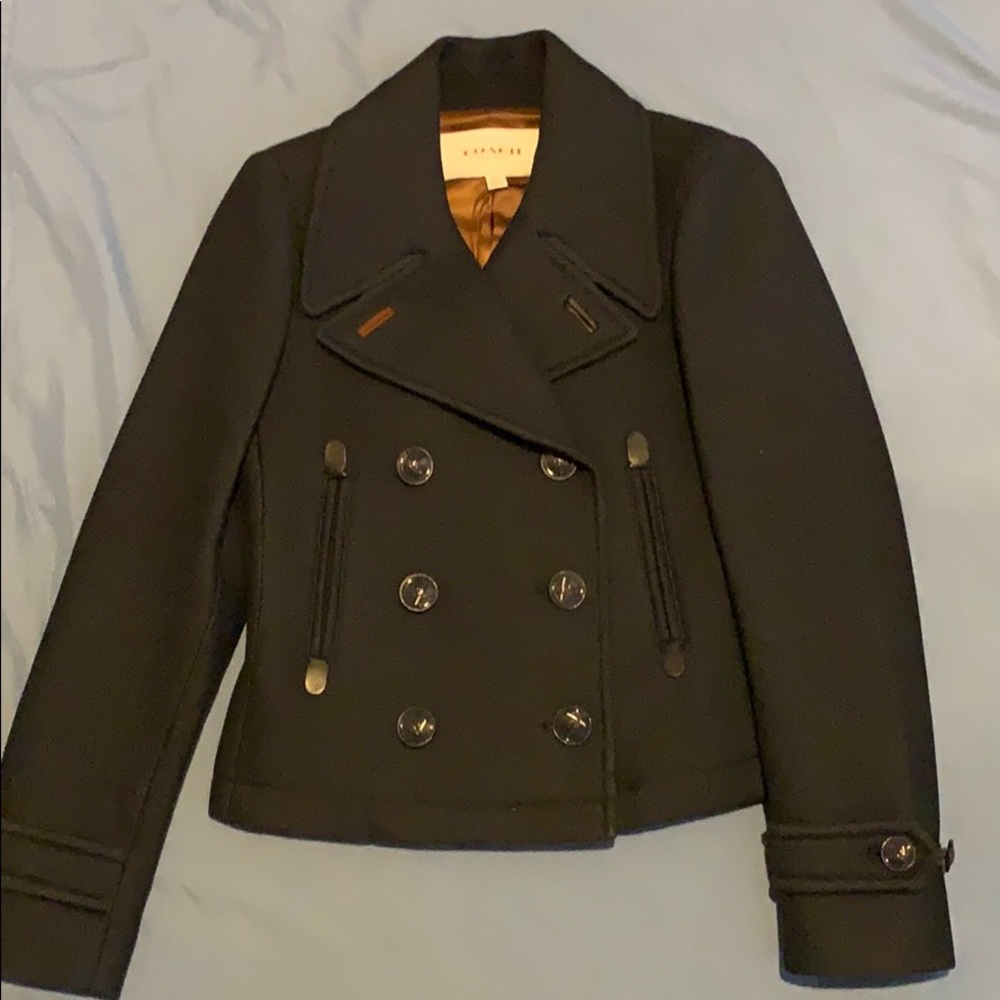 Coach peacoat